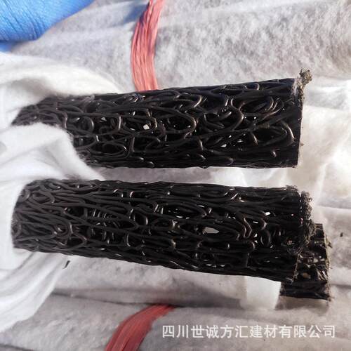 硬式透水网管透水软管塑料盲沟管三维立体网状透水网管厂家供货