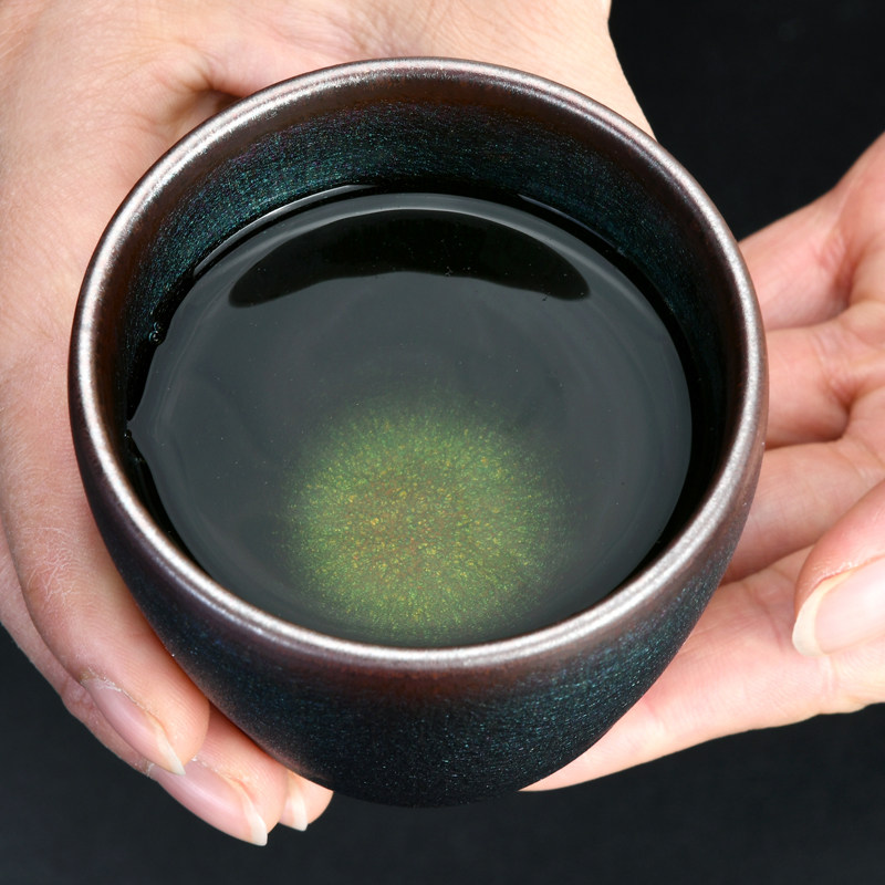 建盏建窑纯手工主人单杯功夫茶具单个陶瓷喝茶杯个人专用天目茶盏