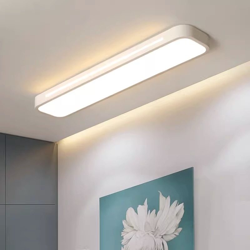 过道LED灯吸顶灯楼梯阳台走廊玄关衣帽间简约现代卫生间长条灯具