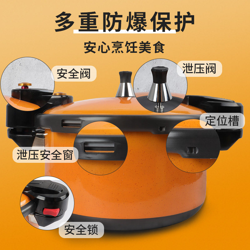 韩国原装进口高压锅家用压力锅安全防爆迷你加厚智能气压锅高压煲
