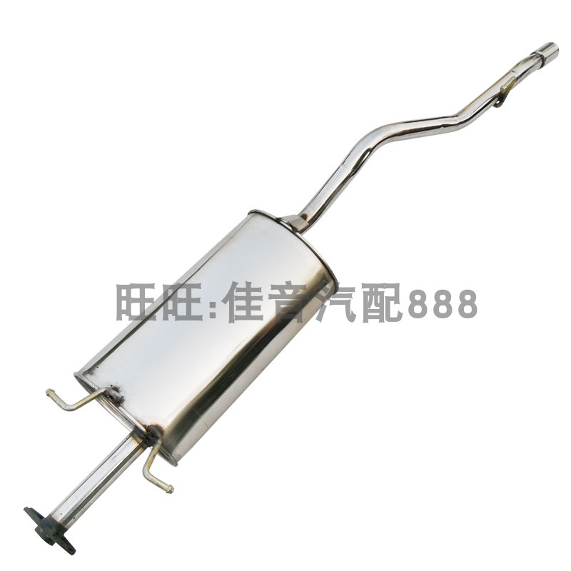 新五菱之光排气管6376C/E/NF 6400A/B/C 6390 6388/6不锈钢消音器