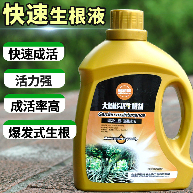 大树生根液植物通用生根剂果树木移栽成活液扦插大型植物发根液