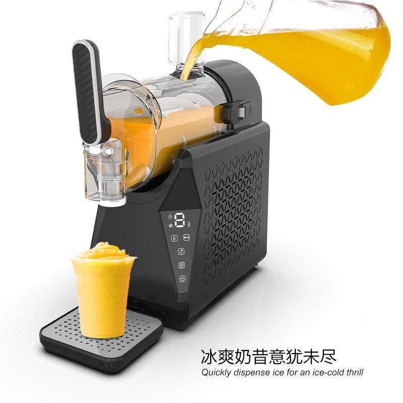 厂家供应能触智奶屏雪融制机 小型商用全自动冰沙机 多功能昔990