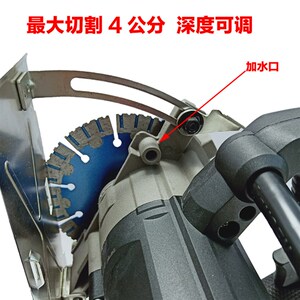 劲星135云石机135多功能瓷砖石材切割机劲星大功率墙壁开槽机