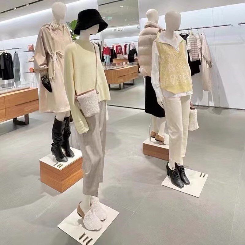 橱窗陈列摆设女模特服装店模特道具女全身试衣拍摄展示架子假人台