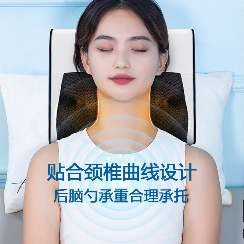 按摩枕家用颈椎颈肩多功能腰部背部全身揉捏靠垫电动仪颈部按摩器