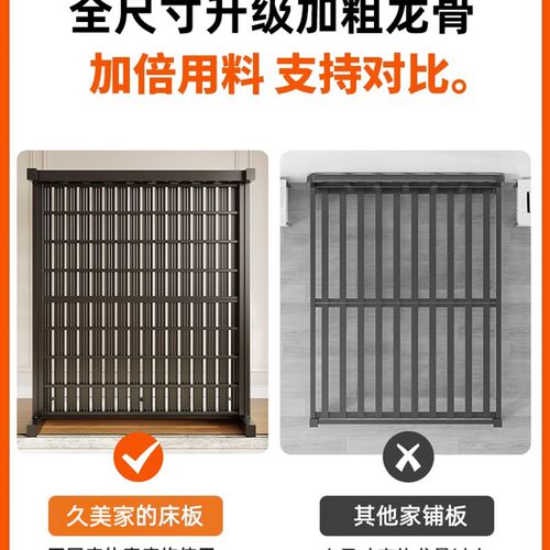 铁艺床双人床家用卧室1米8加粗加厚不锈钢铁架床架出租房用单人床
