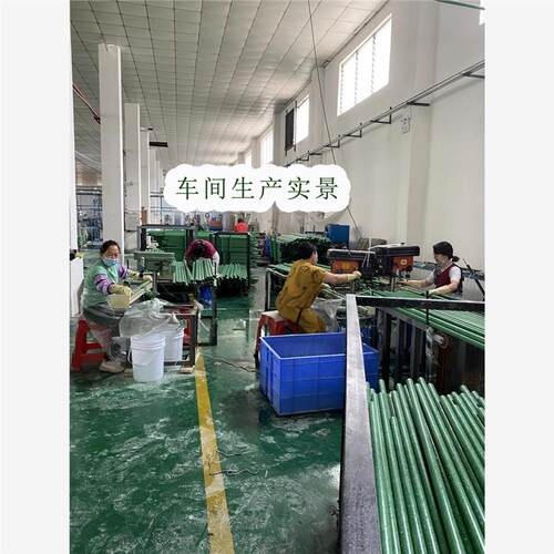 塑钢拱棚支架百香果架大空心骨管遮阳网立柱玻璃纤维管玻纤杆加厚