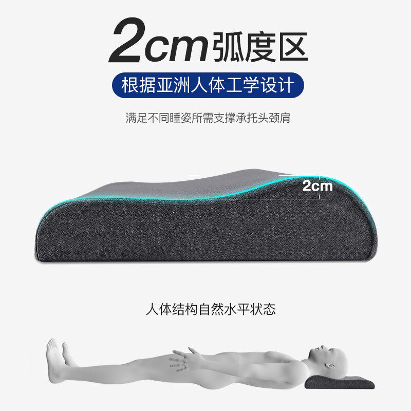 乳胶枕头泰国进口一对装护颈椎单人橡胶枕助双人睡眠家用天然枕芯