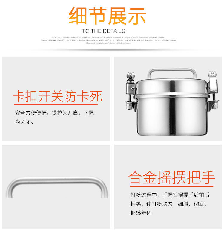 誉烁400克中药材粉碎机家用电动小型药材磨粉机超细打粉机研磨机