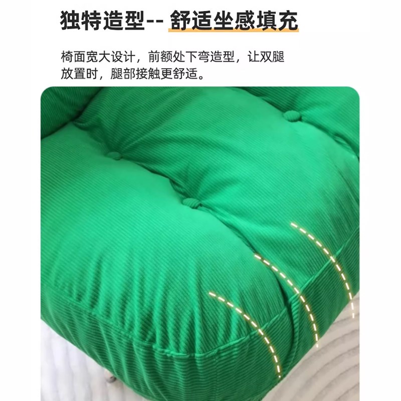 杜威林格单人椅子中古包豪斯懒人沙发椅阳台客厅旋转设计师休闲椅