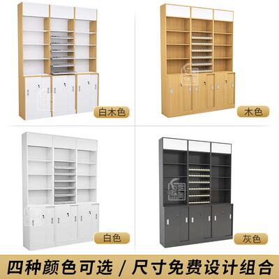超市烟酒柜组合一体酒柜烟架烟柜台烟柜便利店烟酒商行展示柜背柜