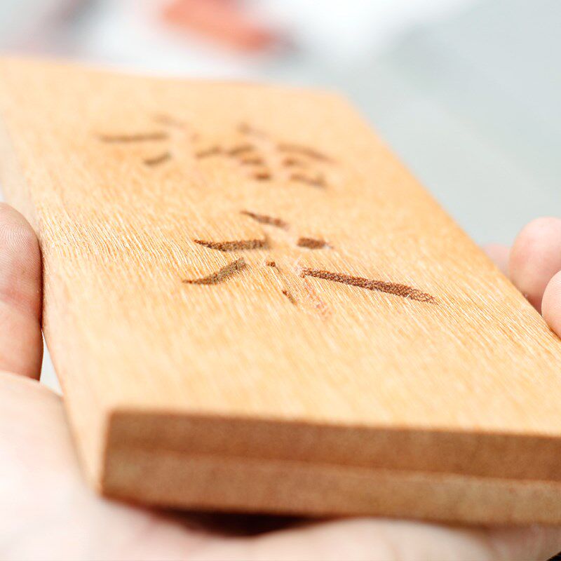 柚木镜框创意造型 样品间相框 实木挂画简约 榫卯艺术画框挂墙