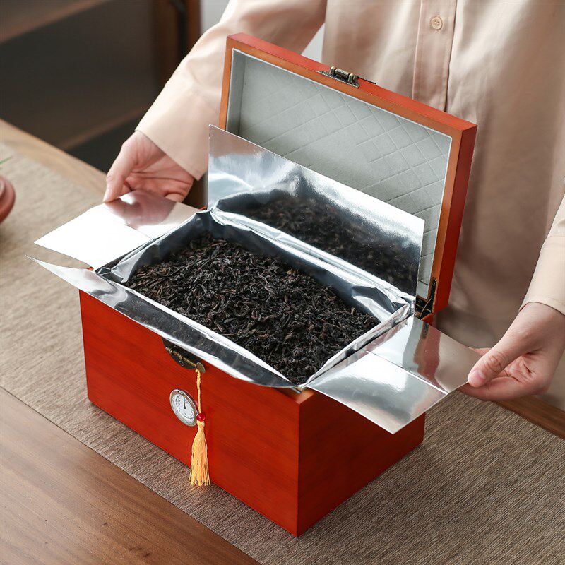 高档木盒茶叶礼盒装空盒红茶绿茶普洱陈皮包装盒空礼盒定制散茶盒