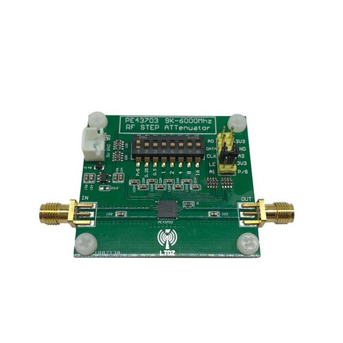 PE43703数字射频衰减器模块9K-6GHz串行并行0.25dB步进至31.75dB