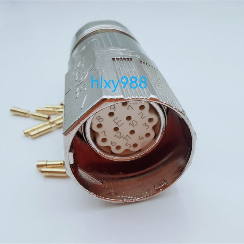 M23插头 卡扣  12孔 E  12针17针  19针