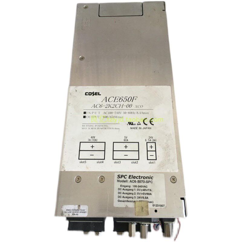 拆机二手 原装COSEL ACE650F AC6-2K2CH-00 电源 24V 5V 48V