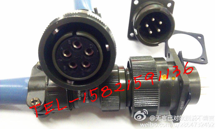 华伦航空插头插座/卡口/卡扣 美军标MS3106-18-11S 18-11P