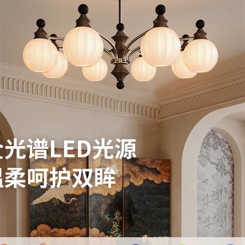 大气客厅灯,无障碍豪华,覆古和高端家庭餐厅灯,古董风格,创意时尚