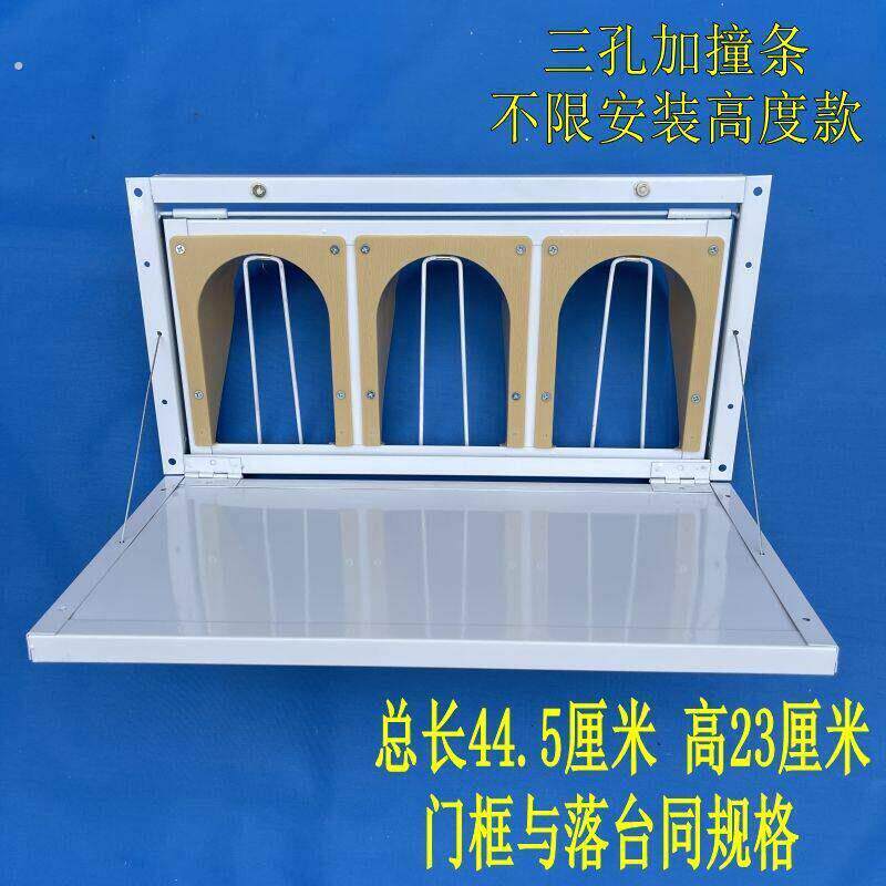 信鸽新款鸽舍进出口门进门器进笼口室外欧式碰门鸽子出入口进出口