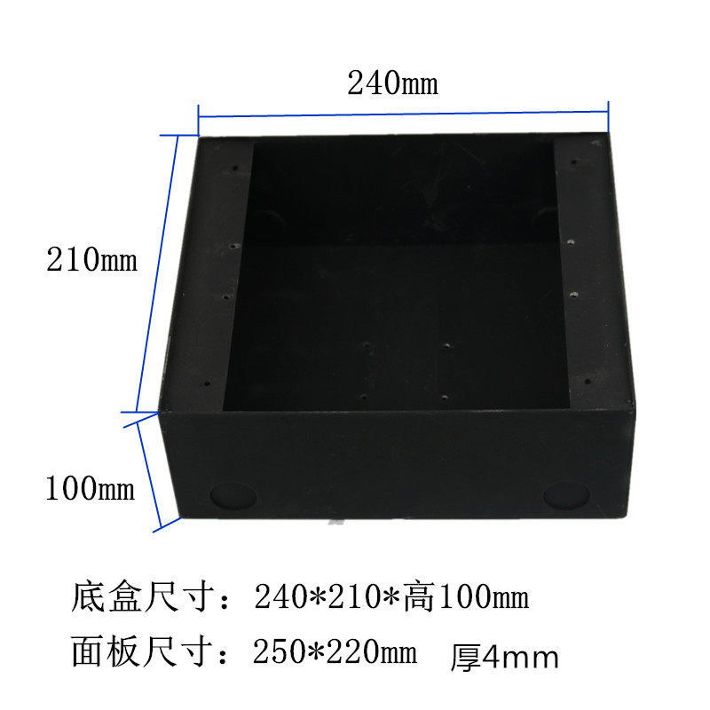 地面插座不锈钢四位86型面板 斜插隐藏翻盖式穿线空体大地插舞台