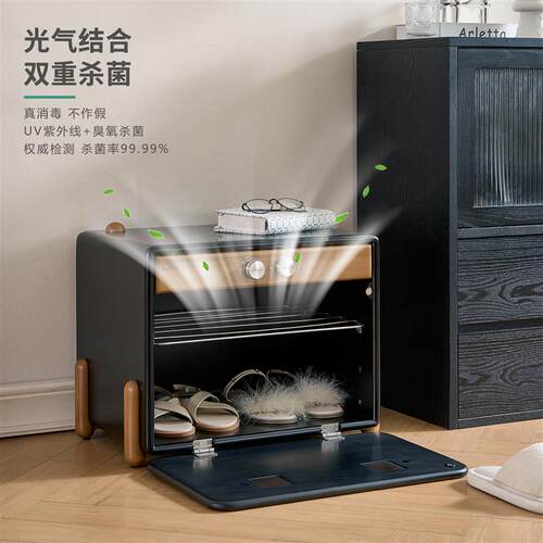 智能换鞋凳实木门口家用轻奢创意消毒杀菌烘干一体坐凳鞋柜穿鞋凳