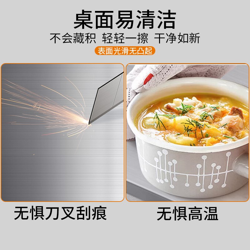 不锈钢圆桌可折叠桌子饭店户外桌大排挡桌摆摊家用吃饭圆形餐桌