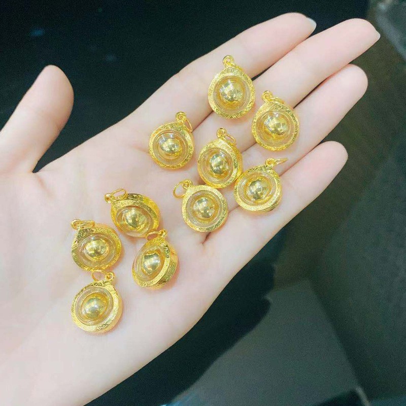 泰国佛牌 真品 泰国特色 吊坠 吸 米 星 路 翁 金珠子 项链