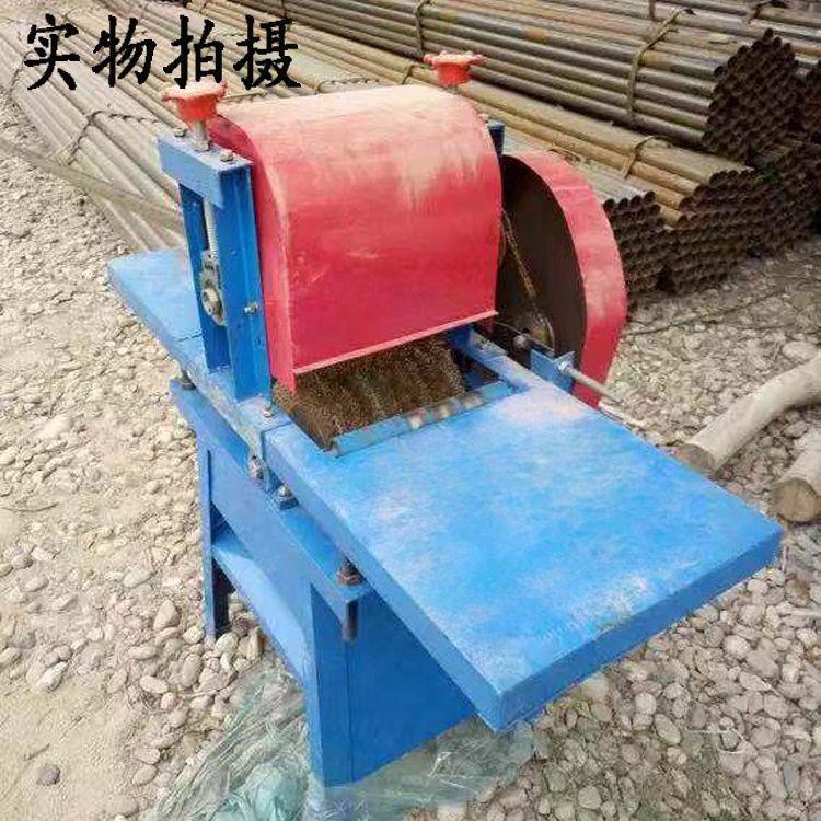 钢管圆管除锈机角铁除锈机方管铁板钢板抛光机专业除锈钢筋除锈机