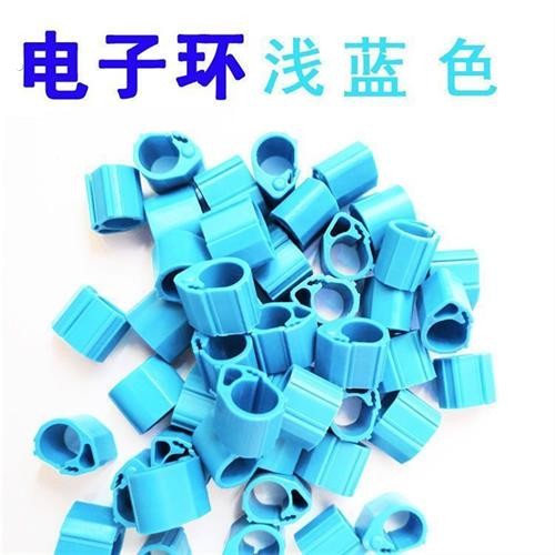津羽王赛鸽鸽子用品用具塑料卡环芯片仿真电子环足环脚环鸽环彩色