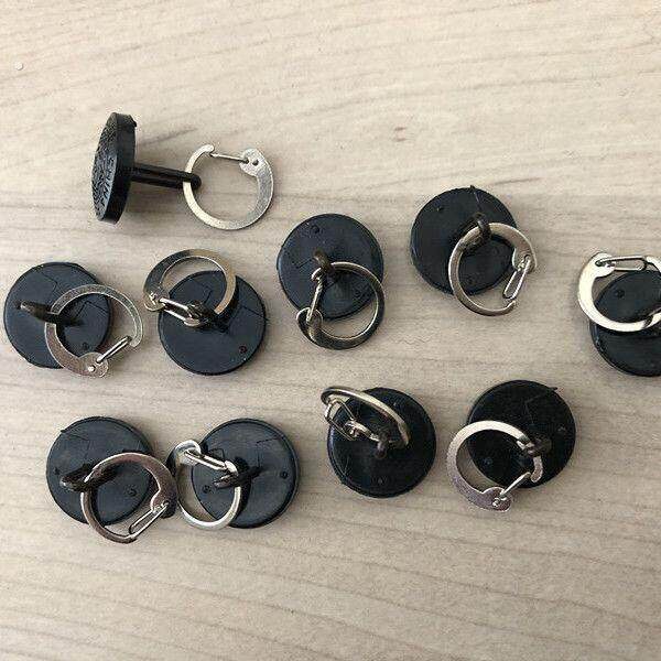 黑色制服肩章扣子扣环保安治安执勤服肩扣工装服肩牌肩扣纽扣