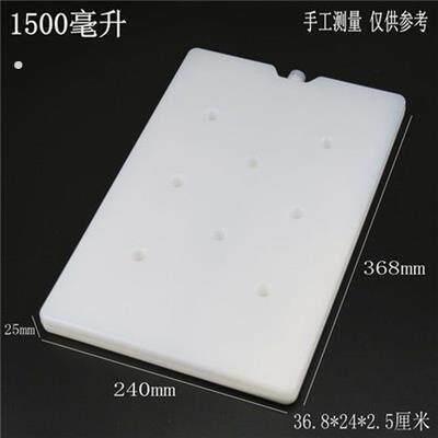 摆摊专用冰板冰板大号注水冰晶盒冰排砖保温袋冷藏链运输冷冻反复