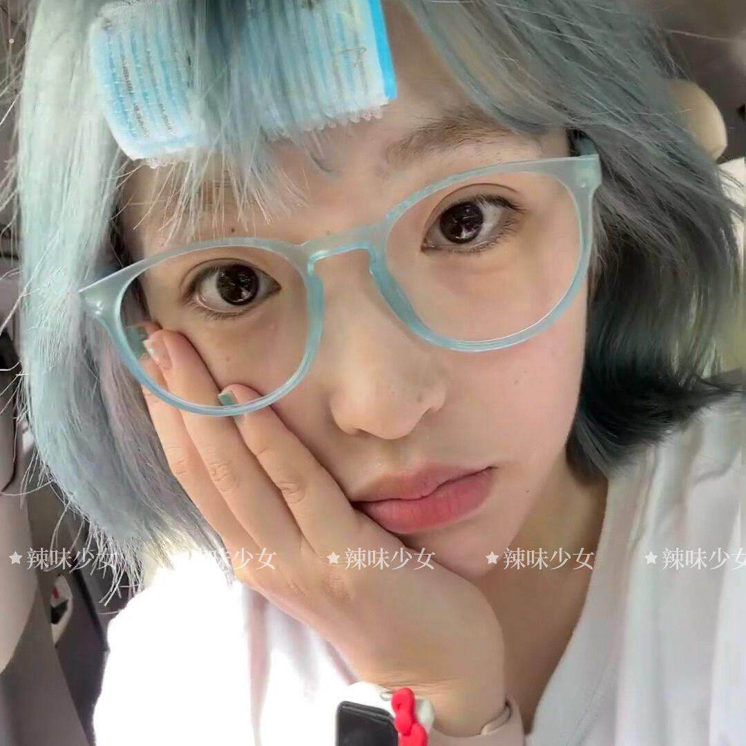 眼镜框镜架女可配近视镜片日系覆古方圆脸素颜超轻可爱粉色装饰镜