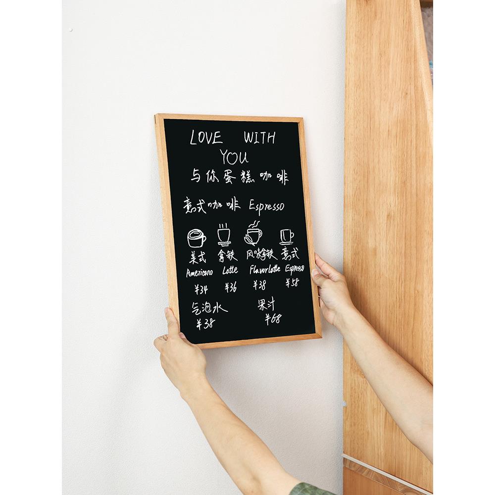 创意亚克力留言板小黑板记事写字板可擦日程备忘直播摆摊价格展牌