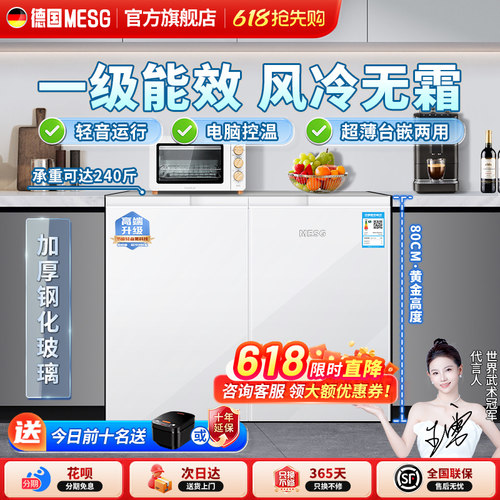 德国MESG卧式风冷无霜大容量冰箱