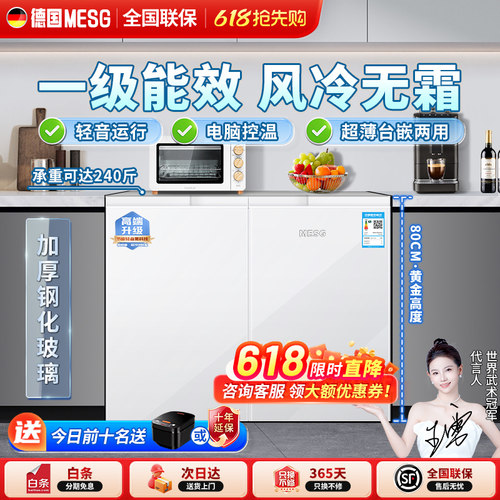 德国MESG卧式风冷无霜大容量冰箱