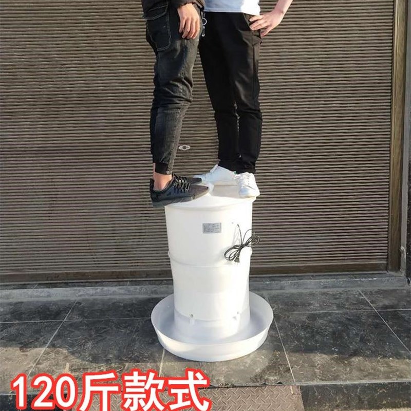 鸡桶养鸡鸭自动喂鸡喂食器全自动投料机鸽子定时下料器家用投食电