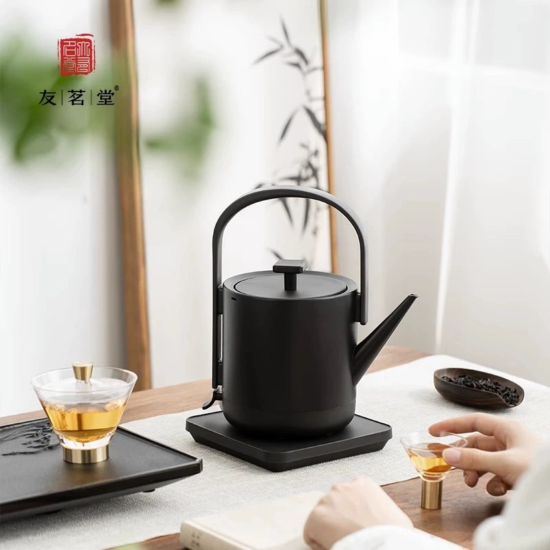 友茗堂电热水壶家用泡茶烧水壶电热壶电水壶提梁小壶泡茶专用壶