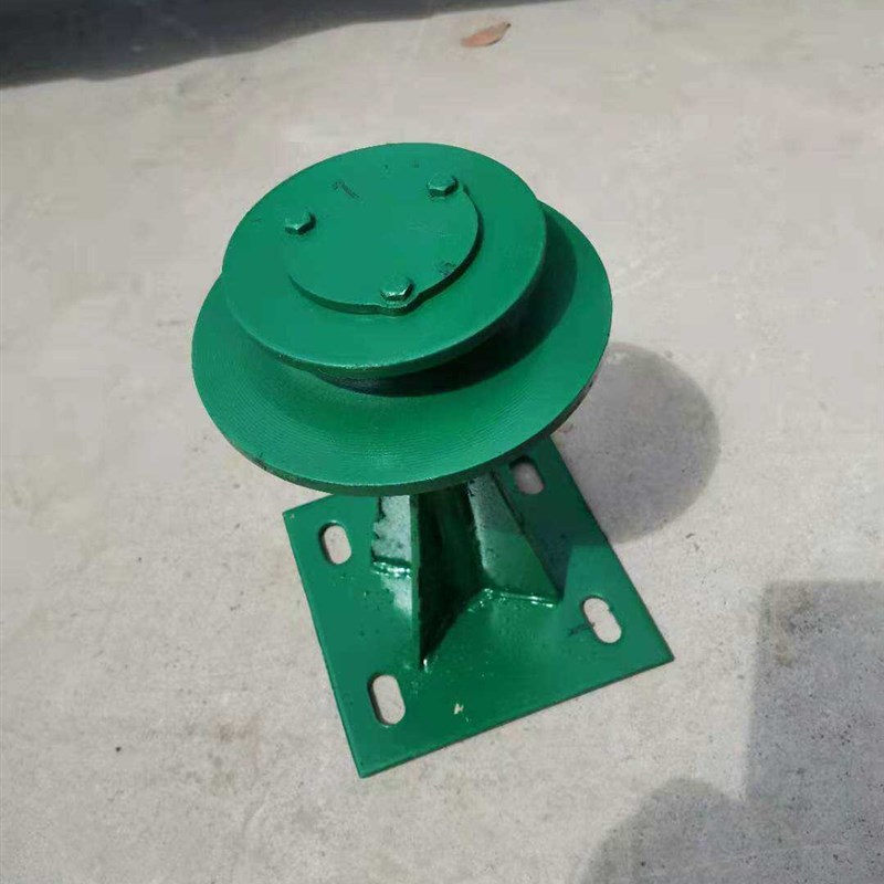刮粪机转角轮自动清粪机定位轮养殖场清粪机转向轮双轴承轮竖型轮