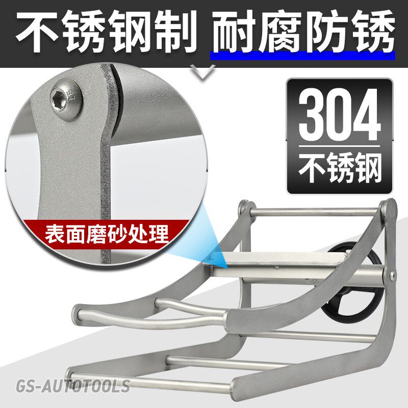 摩托车前后轮毂安装拆卸支撑架轮胎更换辅助固定对穿轴维修理工具