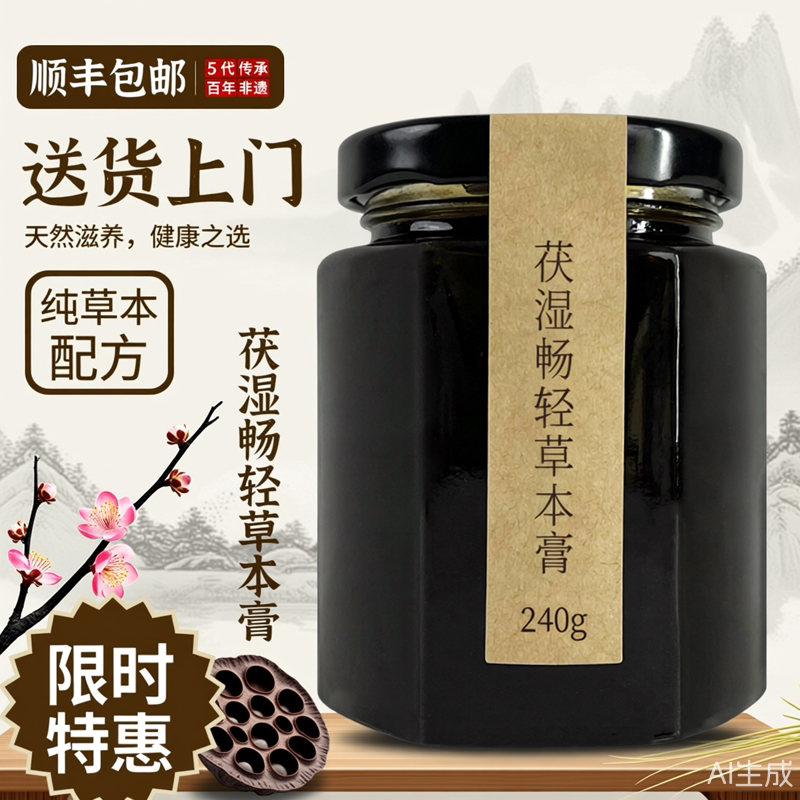 慧善堂百年非遗传承膏方顺丰包邮