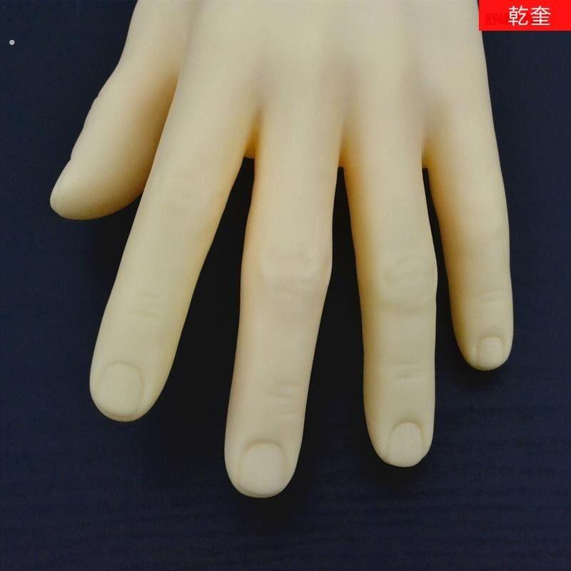 男手模特道具彷真男假保手模手模双手劳模型塑料套型男手假手道具
