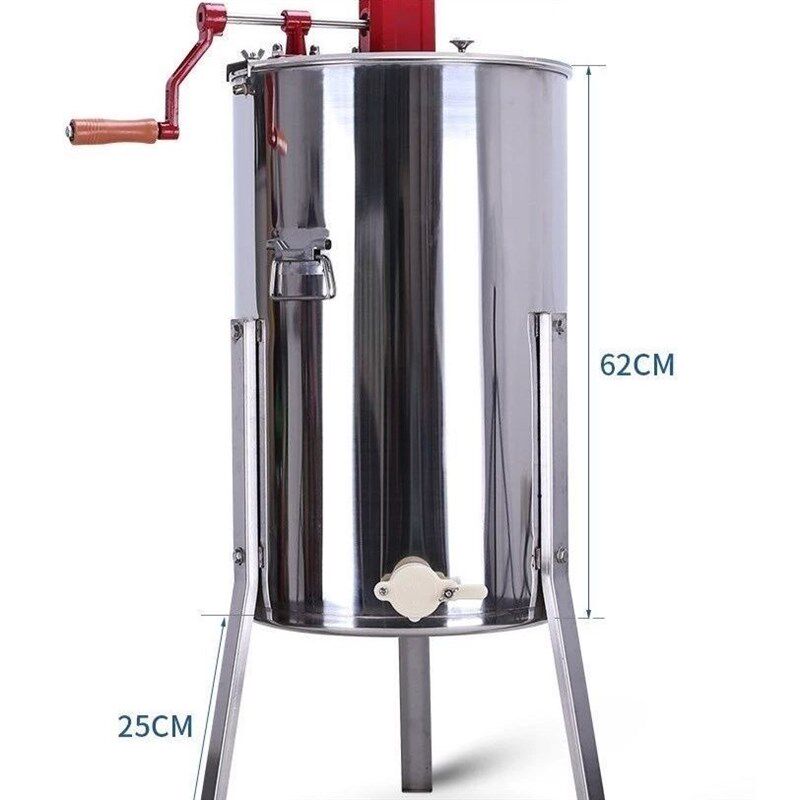 四框电动摇蜜机不锈钢2/4/8框蜂蜜分离机加厚蜂桶打糖机养蜂工具