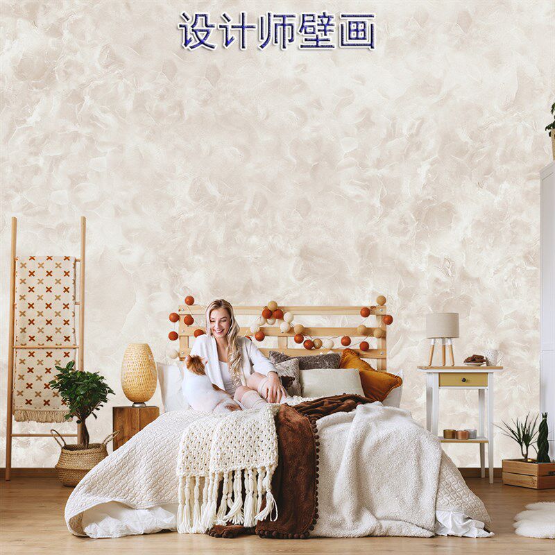 北欧现代简约复古大理石纹壁纸客厅会所电视背景墙纸无缝壁画墙布