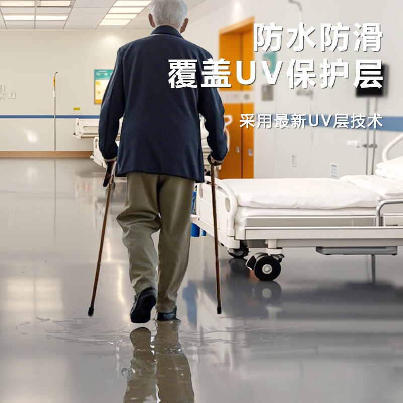 商用pvc塑胶地板工厂车间加厚耐磨防水地板胶水泥地直接铺地板革