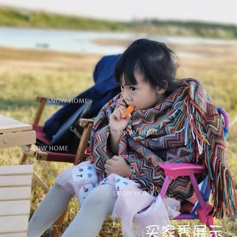 波西米亚沙发毯子午睡盖毯民族风床旗床尾巾民宿搭毯车载毛毯露营