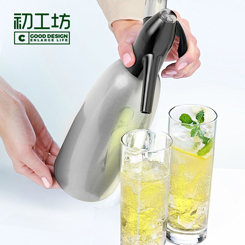 商用气泡水机苏打水碳酸饮料打气机二氧化碳气泡弹气瓶家用便携式