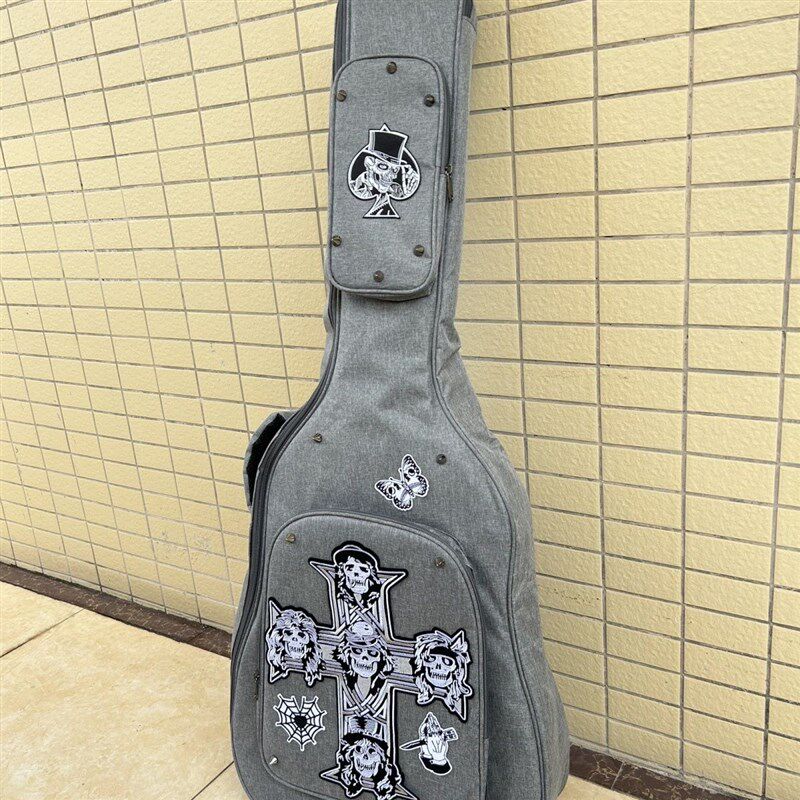 吉他揹包原创通用民谣电吉他木吉他双肩琴包加厚贝斯包高颜值女生