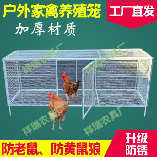 芦丁鸡专用笼小鸡笼雏鸡家用笼子加密厚鸭笼加密宠物笼鹌鹑笼烤漆