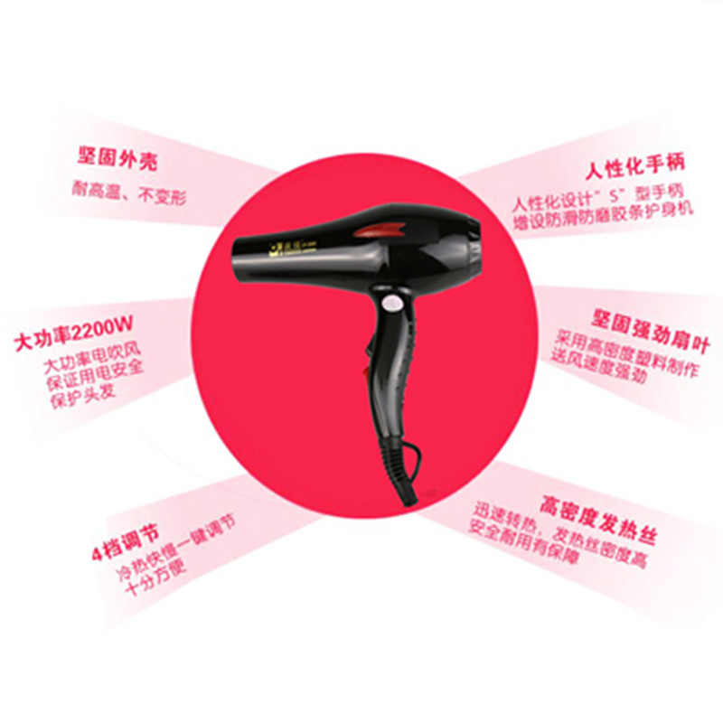 晨锋CF-2600家用发廊宠物专业大功率吹风机冷热吹风机学生不伤发